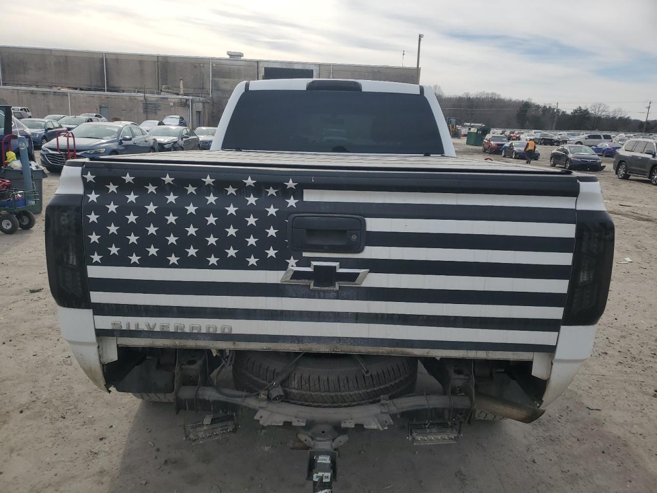 2017 Chevrolet Silverado VIN 1GCVKPEC1HZ344939 Copart auction photo, front end / rear end damage thumbnail 6