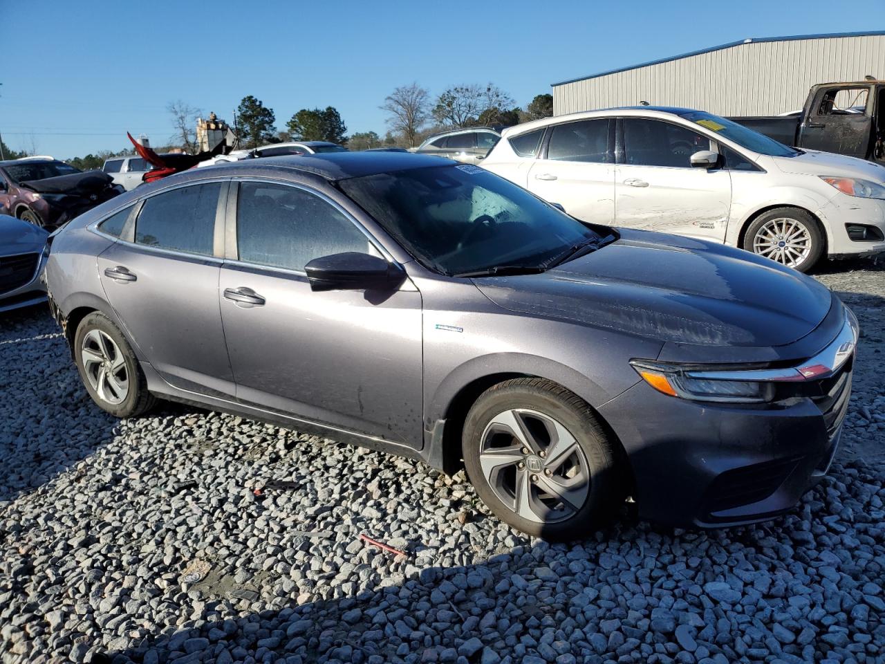 2019 Honda Insight VIN 19XZE4F58KE024897 Copart auction photo, rear end damage thumbnail 4