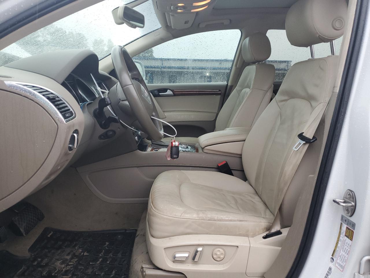 2014 Audi Q7 VIN WA1LGAFE8ED016703 Copart auction photo, front end damage thumbnail 7