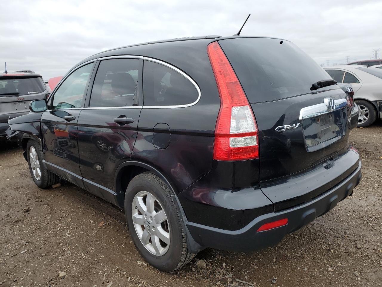 2009 Honda CR-V VIN 3CZRE48559G703581 Copart auction photo, front end / side damage thumbnail 2