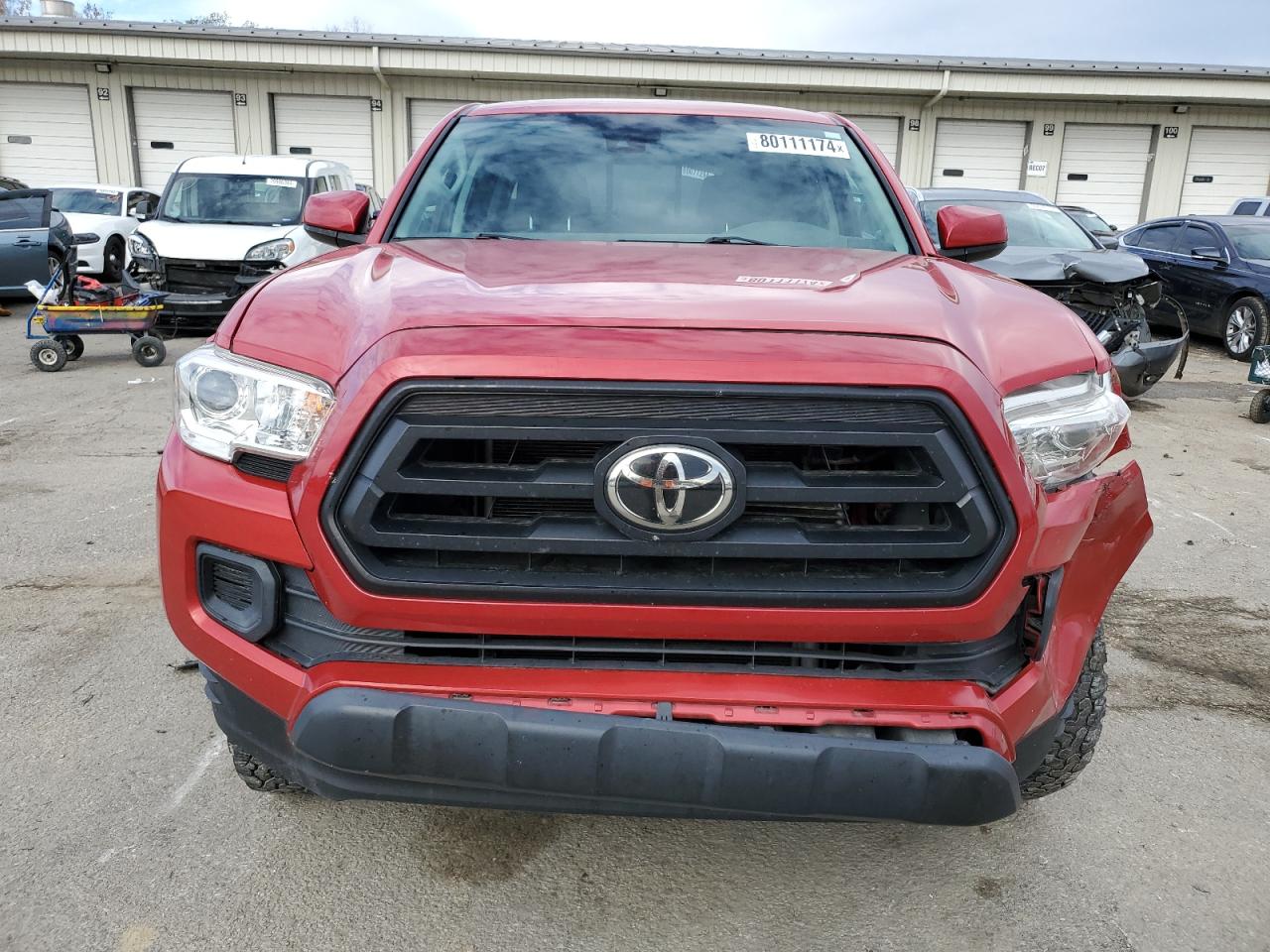2020 Toyota Tacoma VIN 3TMCZ5AN0LM334038 Copart auction photo, rear end / front end damage thumbnail 5