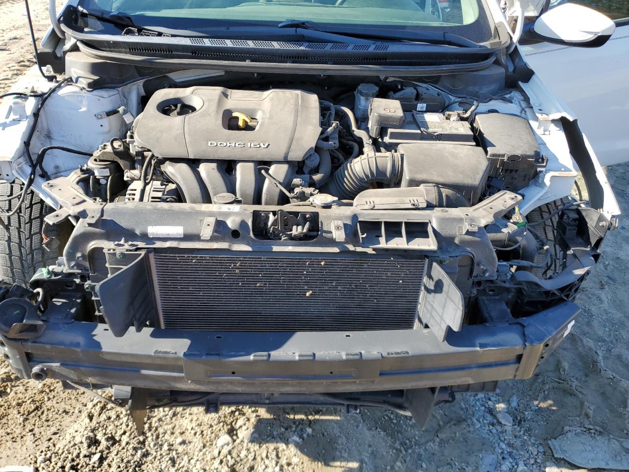 2017 KIA Forte VIN 3KPFK4A72HE059352 Copart auction photo, front end / rear end damage thumbnail 11
