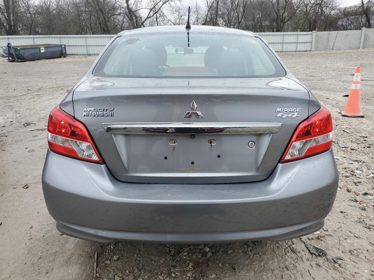 2018 Mitsubishi Mirage VIN ML32F3FJXJHF06744 Copart auction photo, front end / side damage thumbnail 6