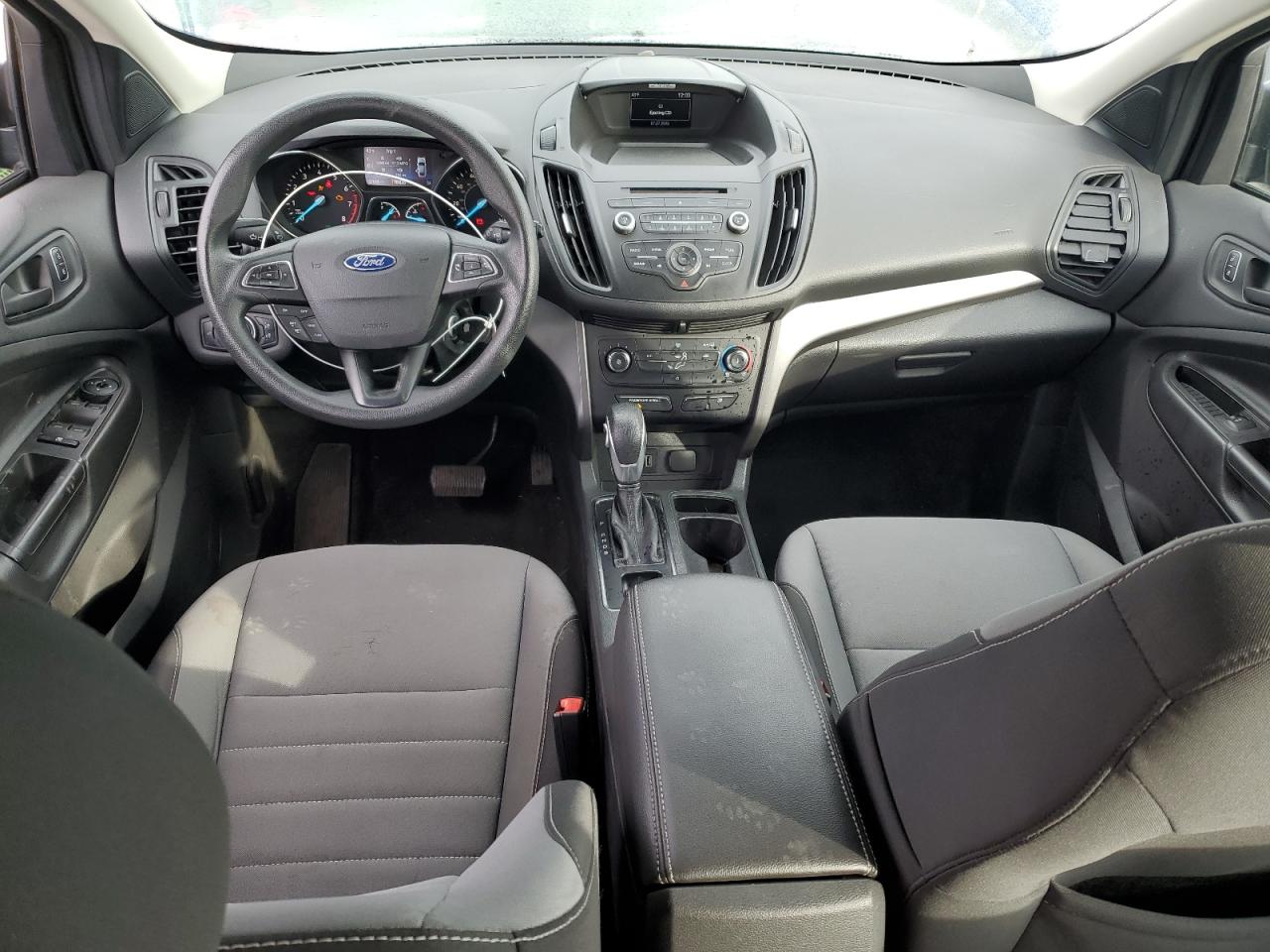 2017 Ford Escape VIN 1FMCU0F71HUB45036 Copart auction photo, front end / side damage thumbnail 8