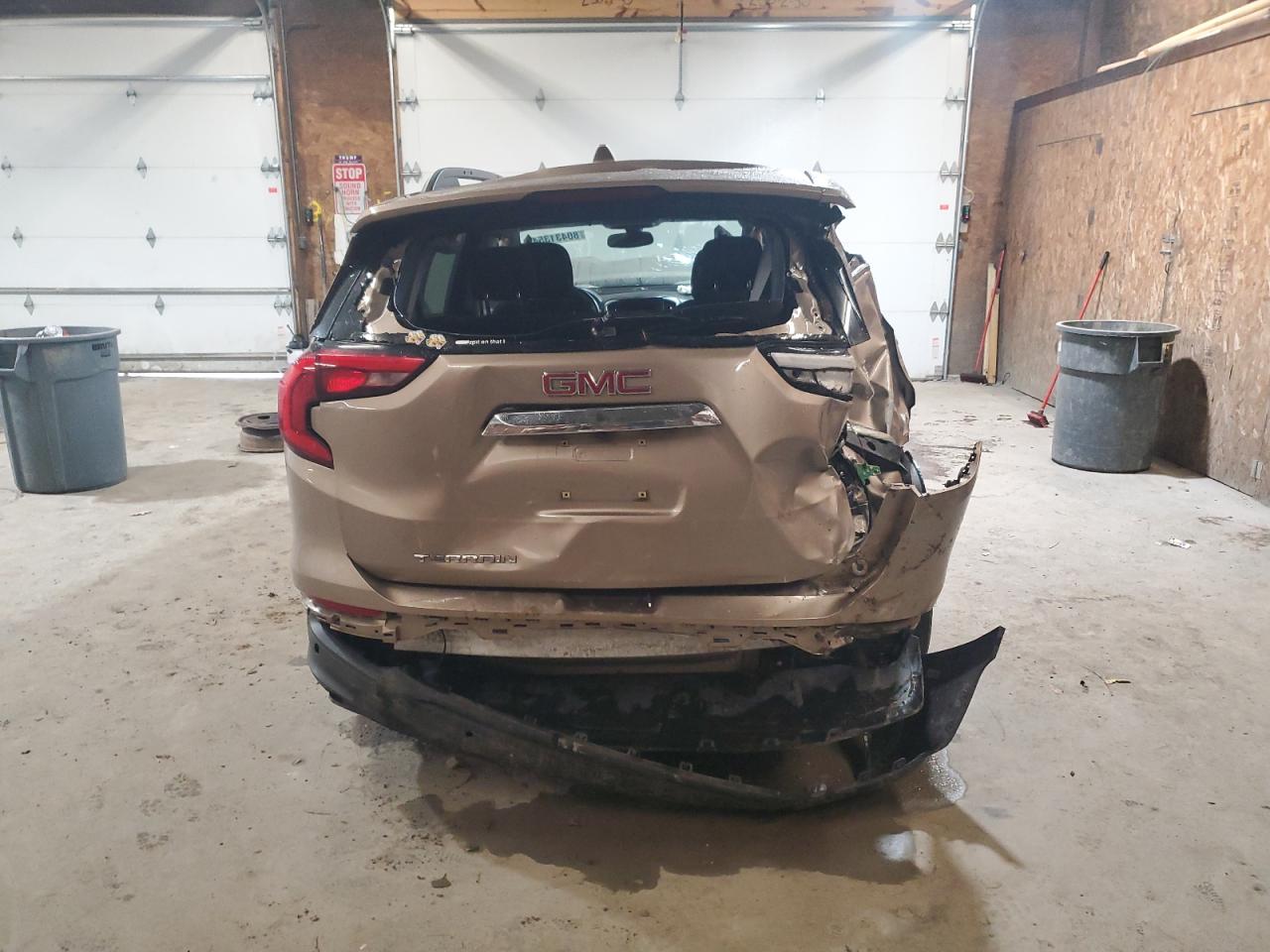 2018 GMC Terrain VIN 3GKALMEVXJL160936 Copart auction photo, all over damage thumbnail 6