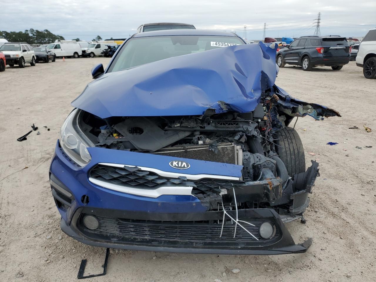 2021 KIA Forte VIN 3KPF24ADXME291049 Copart auction photo, front end / rear end damage thumbnail 5