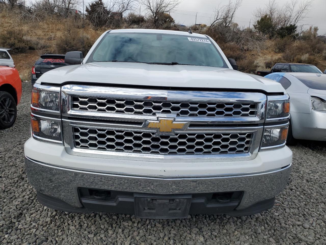 2014 Chevrolet Silverado VIN 1GCVKREH7EZ332605 Copart auction photo, rear end damage thumbnail 5