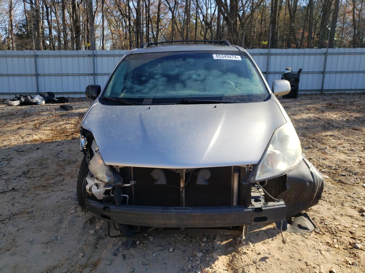 2010 Toyota Sienna VIN 5TDYK4CC3AS314024 Copart auction photo, all over damage thumbnail 5