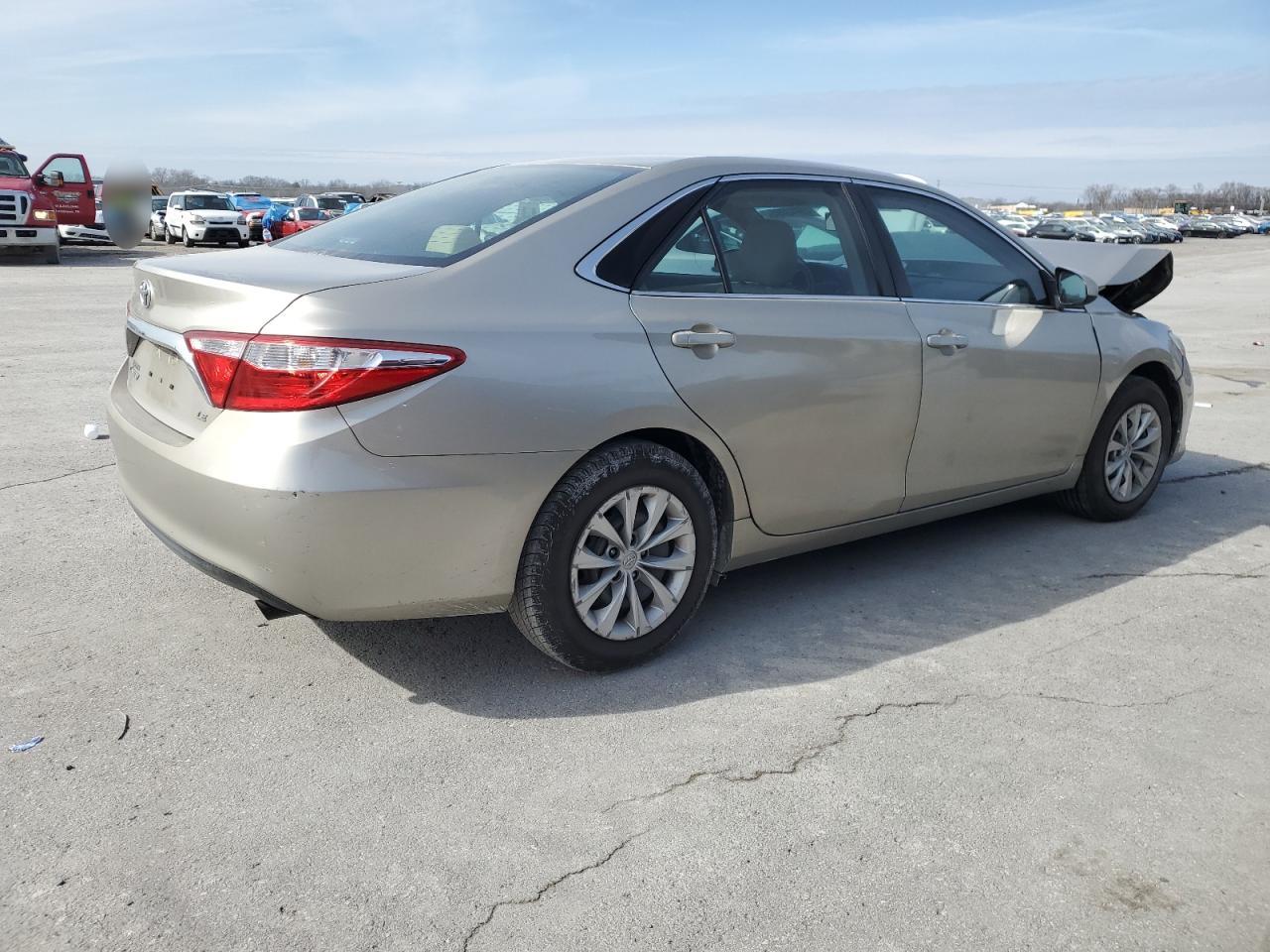 2016 Toyota Camry VIN 4T4BF1FK9GR564403 Copart auction photo, front end damage thumbnail 3