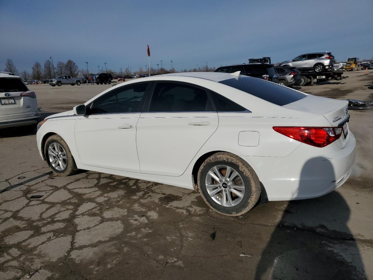 2013 Hyundai Sonata VIN 5NPEB4AC0DH741533 Copart auction photo, front end damage thumbnail 2