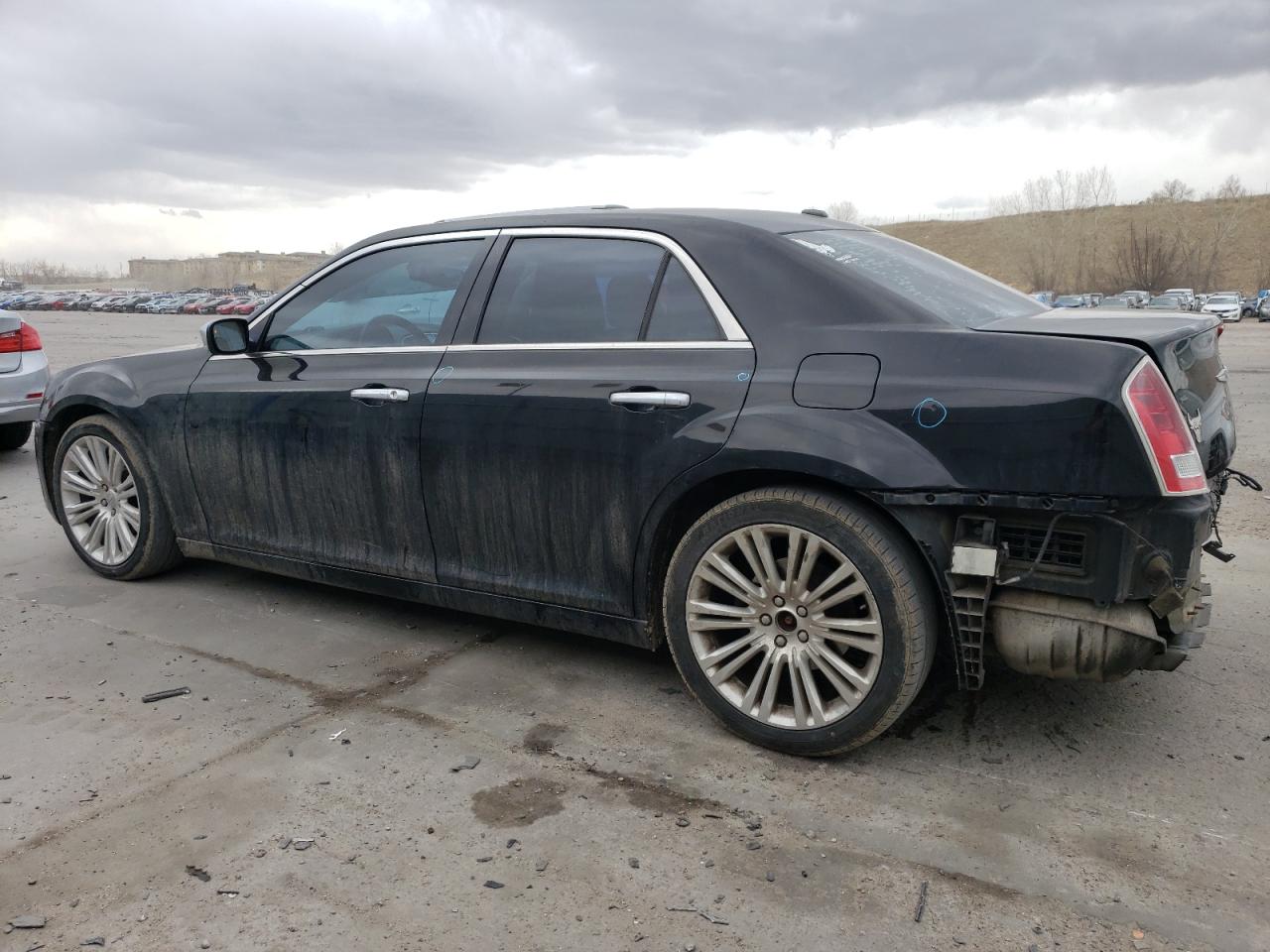 2012 Chrysler 300 VIN 2C3CCACG2CH234647 Copart auction photo, rear end / hail damage thumbnail 2