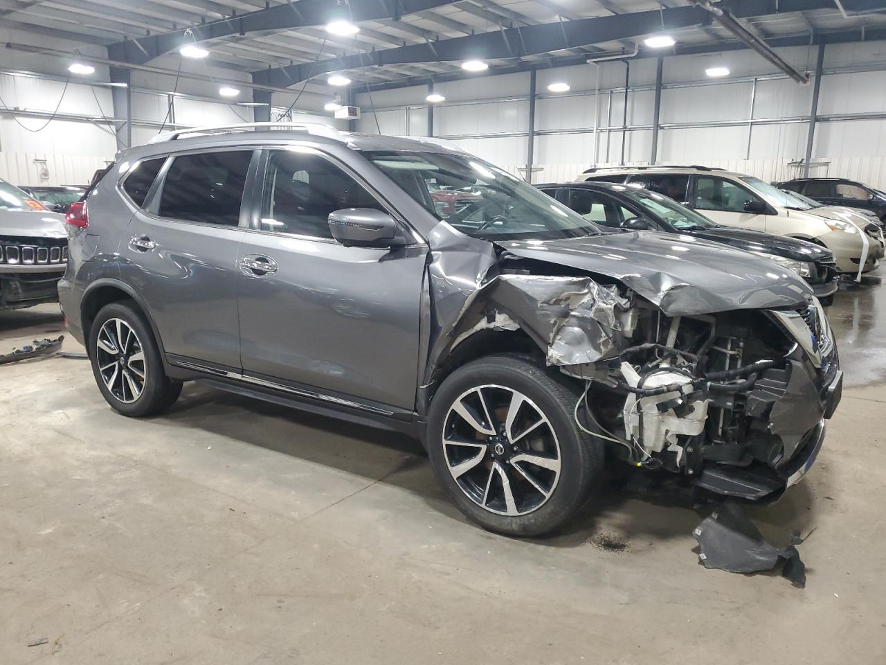 2018 Nissan Rogue VIN JN8AT2MV1JW324347 Copart auction photo, front end damage thumbnail 4