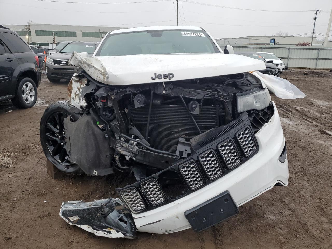 2021 Jeep Grand Cherokee VIN 1C4RJFAG9MC677815 Copart auction photo, front end / rear end damage thumbnail 5