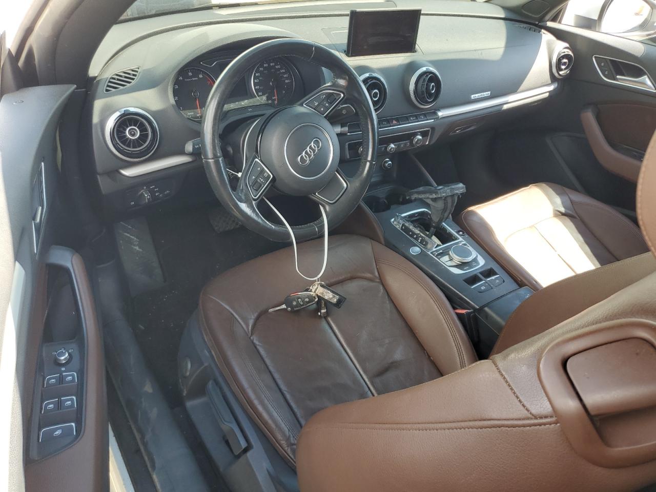 2016 Audi A3 VIN WAU78LFF6G1010344 Copart auction photo, water/flood damage thumbnail 8