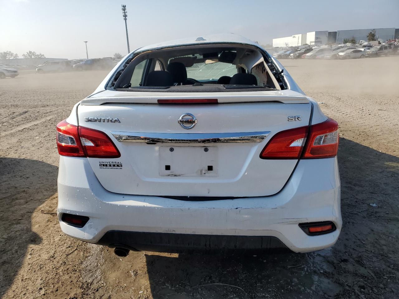 2017 Nissan Sentra VIN 3N1AB7AP0HY244416 Copart auction photo, all over damage thumbnail 6