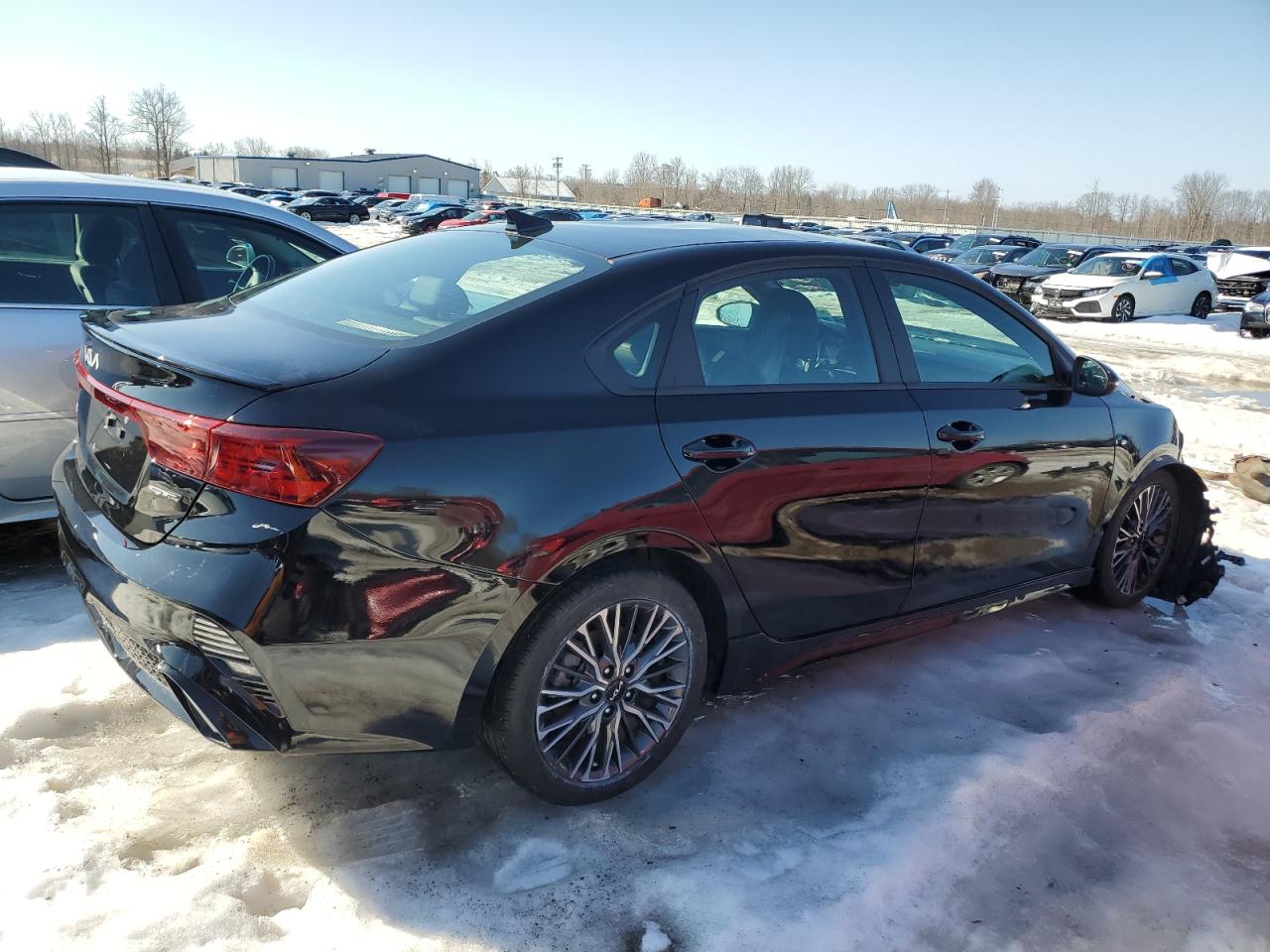 2024 KIA Forte VIN 3KPF54AD0RE719709 Copart auction photo, front end / rear end damage thumbnail 3