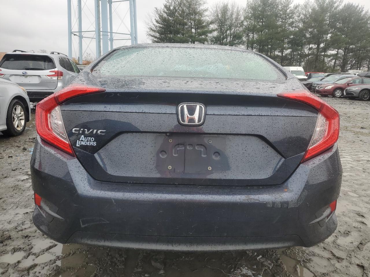 2017 Honda Civic VIN 19XFC2F51HE207063 Copart auction photo, side damage thumbnail 6