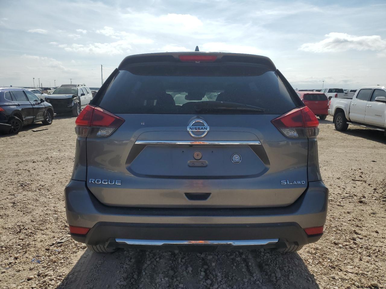 2018 Nissan Rogue VIN JN8AT2MV4JW345872 Copart auction photo, front end / minor dent/scratches damage thumbnail 6