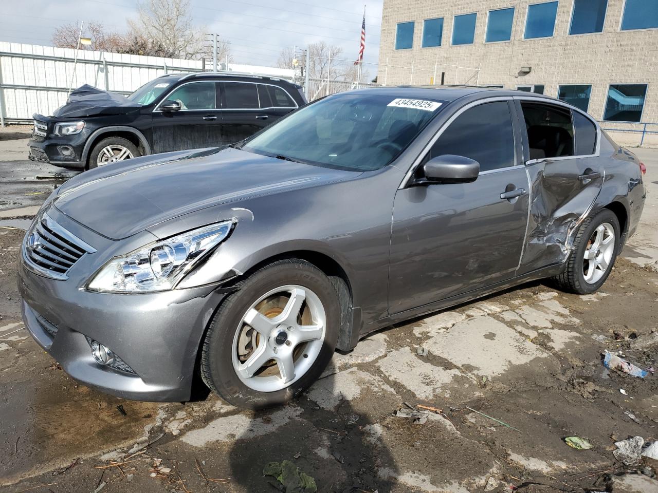2013 Infiniti G VIN JN1CV6AR8DM764100