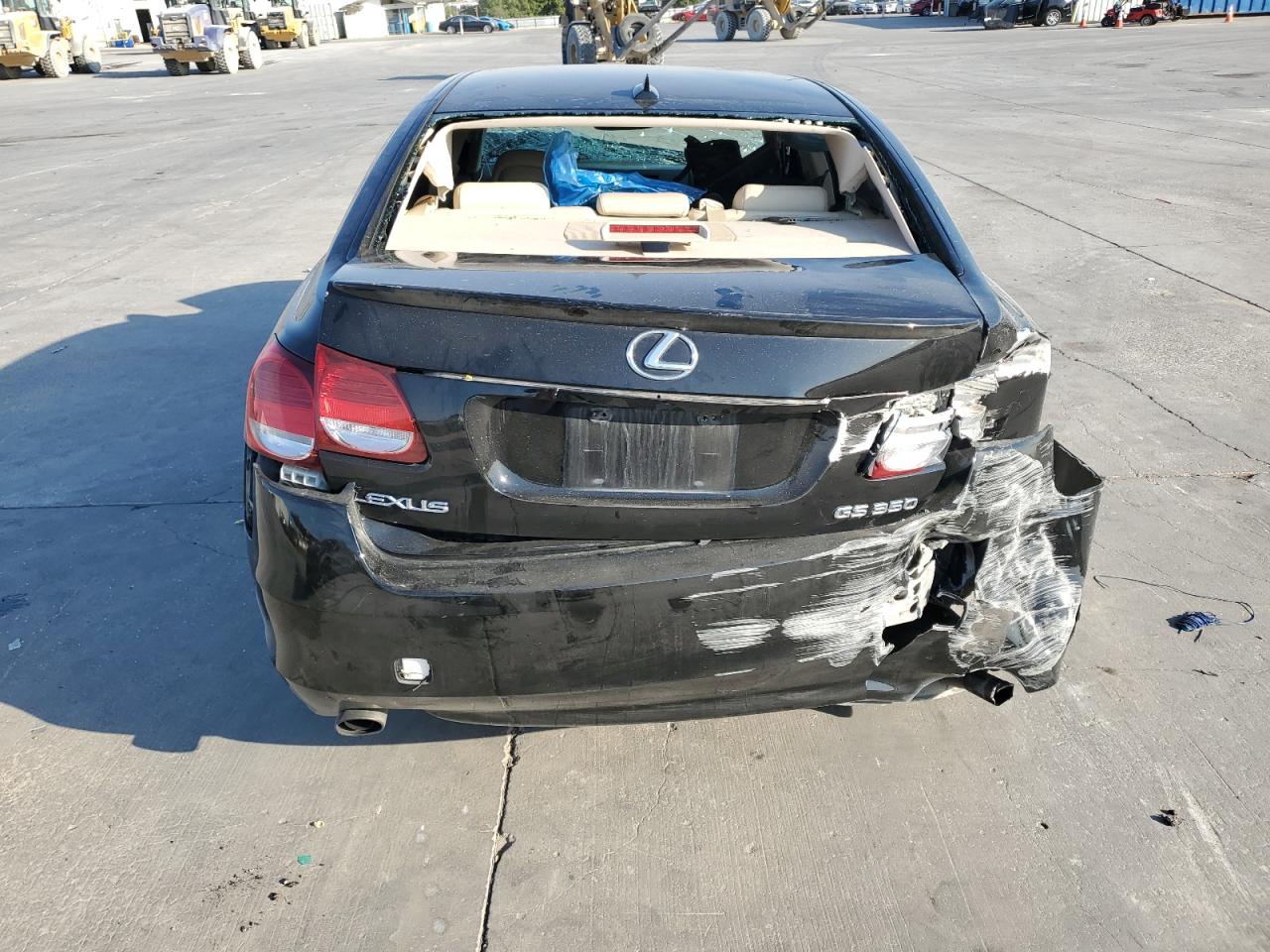 2010 Lexus GS VIN JTHBE1KS5A0047894 Copart auction photo, front end / rear end damage thumbnail 6