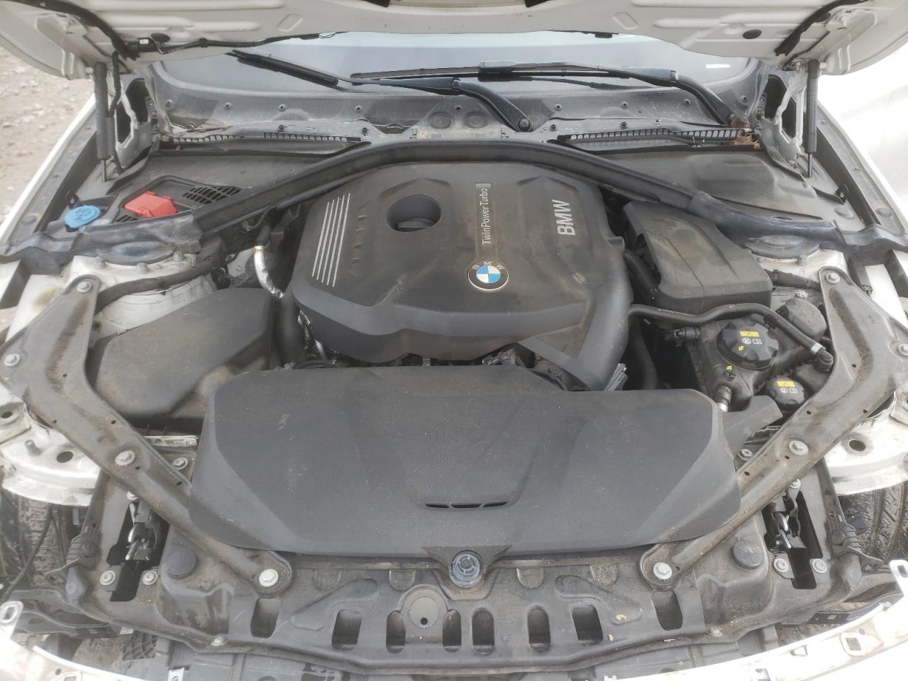 2017 BMW 4er VIN WBA4U7C37H5J54897 Copart auction photo, front end / rear end damage thumbnail 11