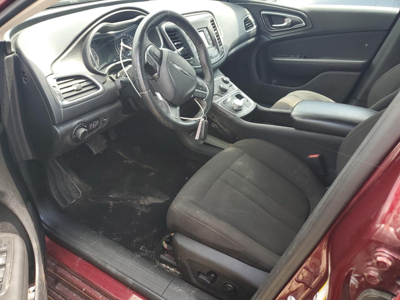 2015 Chrysler 200 VIN 1C3CCCAB9FN729037 Copart auction photo, water/flood damage thumbnail 7