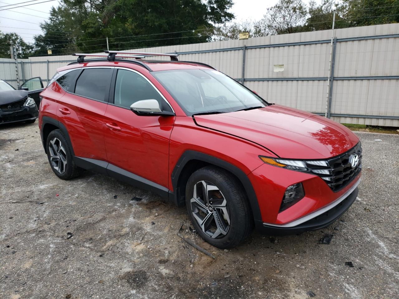 2023 Hyundai Tucson VIN 5NMJF3AE6PH164992 Copart auction photo, all over damage thumbnail 4