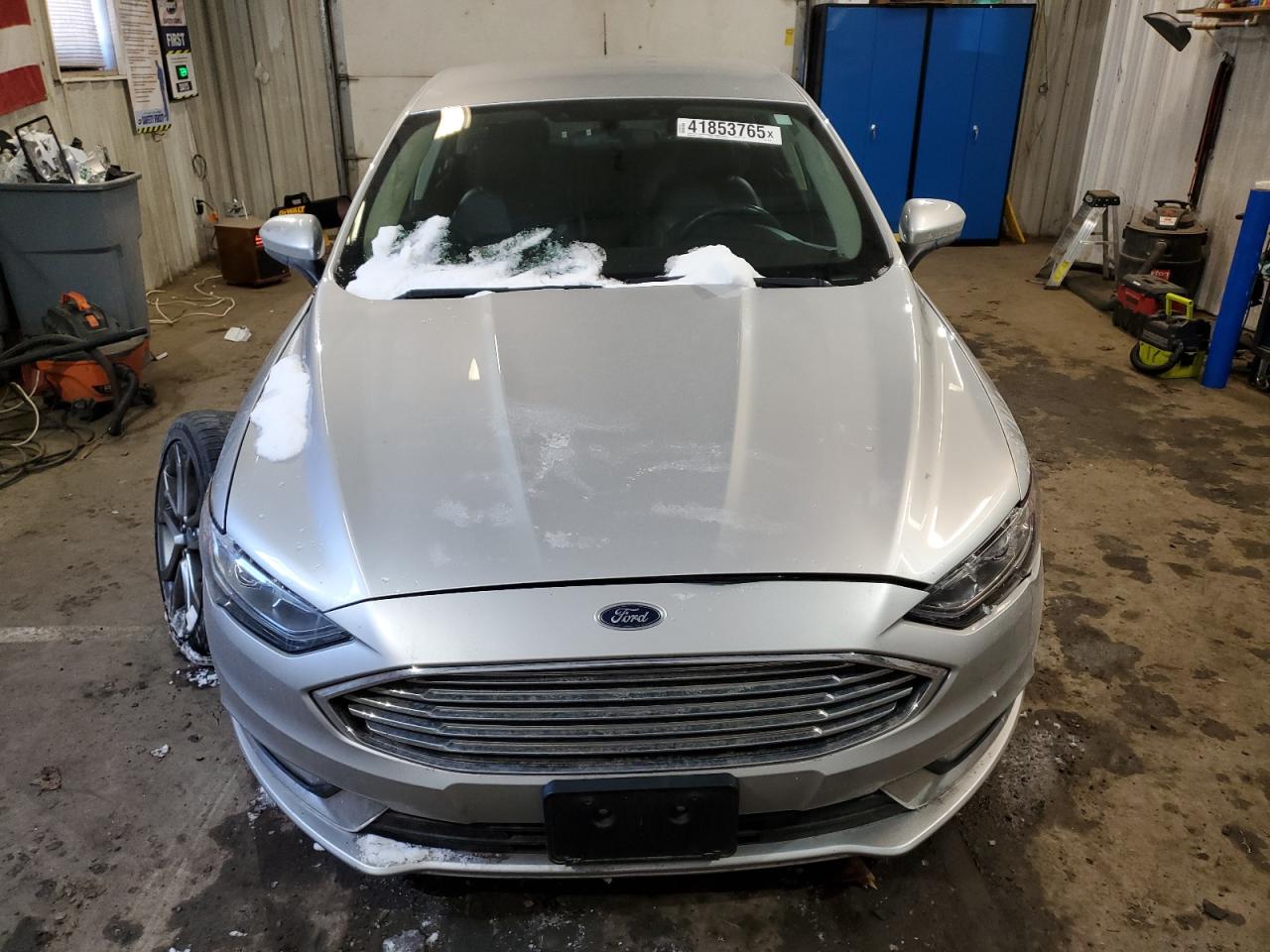 2017 Ford Fusion VIN 3FA6P0T99HR371532 Copart auction photo, side / front end damage thumbnail 5