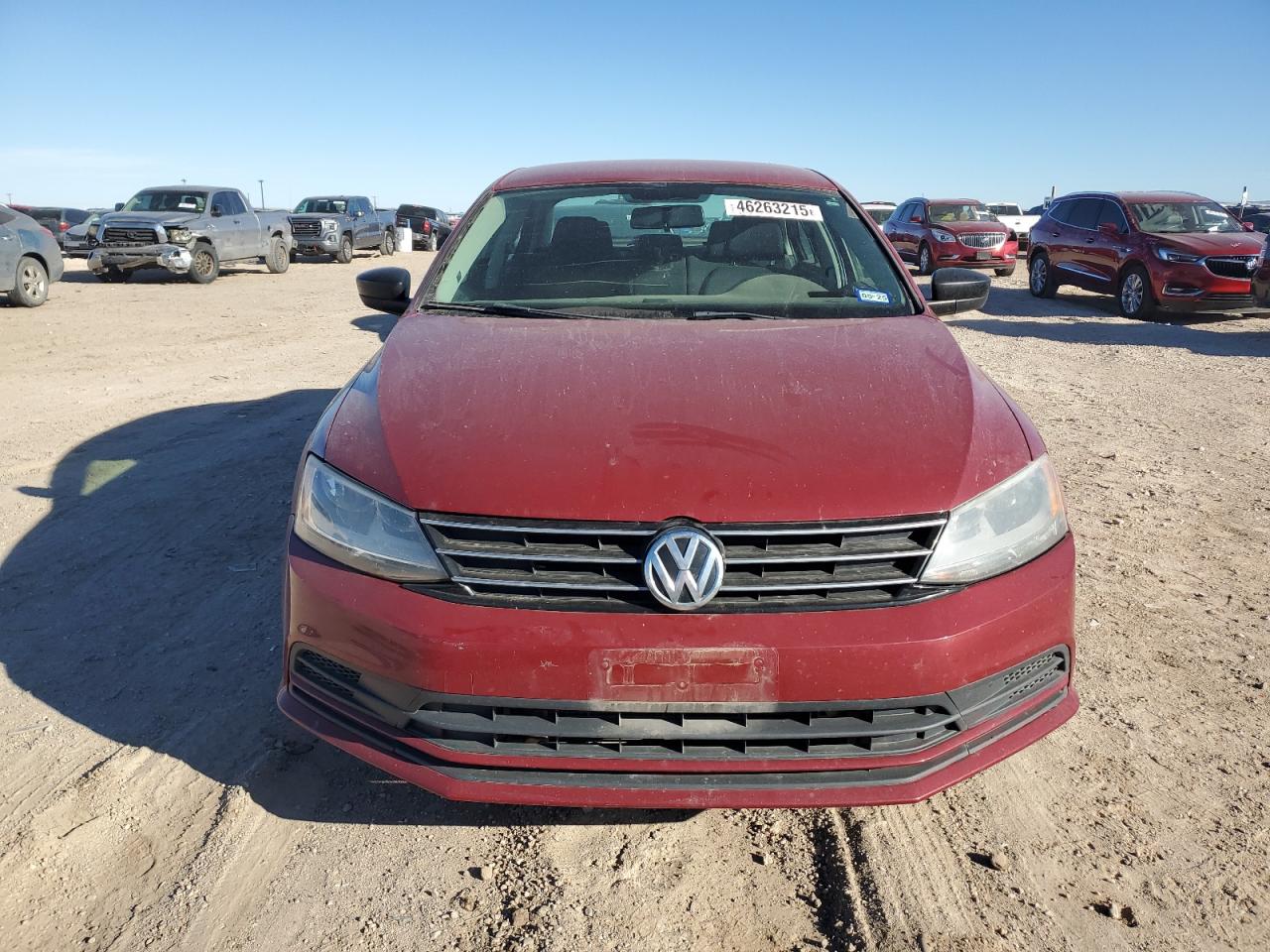 2016 Volkswagen Jetta VIN 3VW267AJ5GM338215 Copart auction photo, rear end damage thumbnail 5