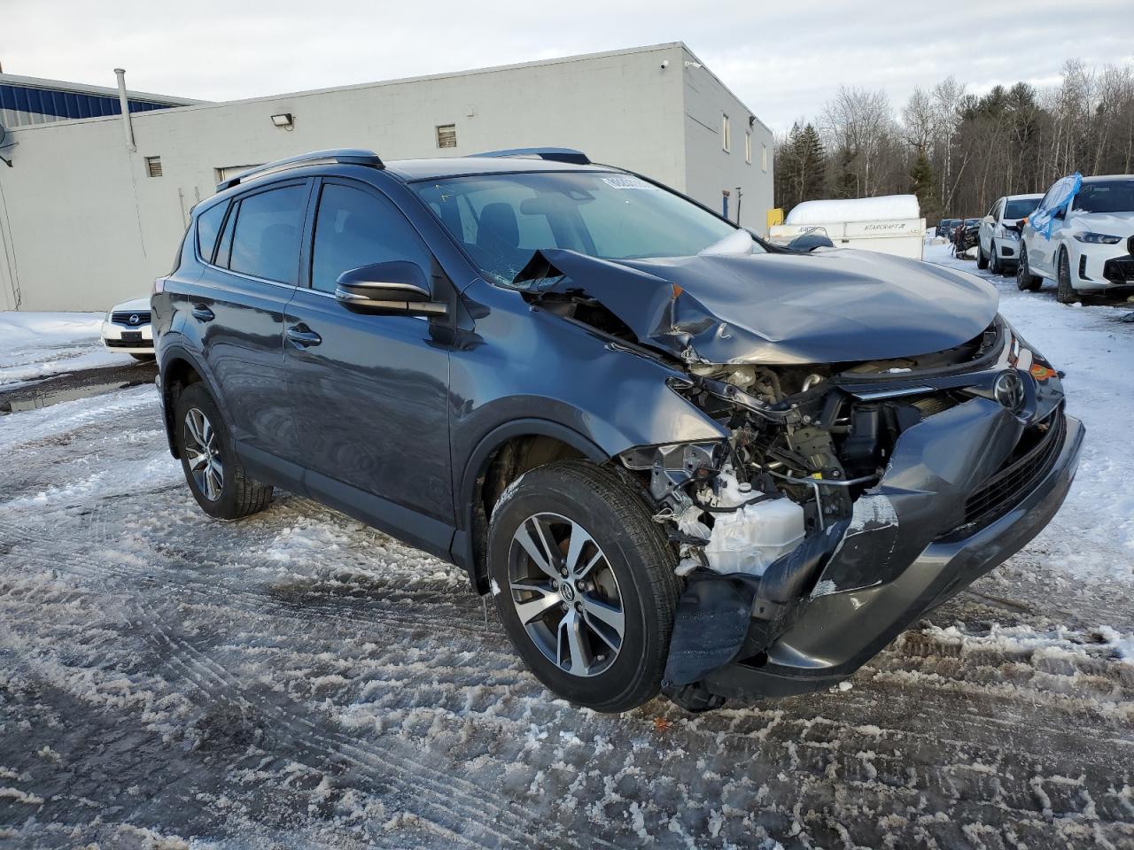 2018 Toyota RAV 4 VIN 2T3ZFREV9JW459989 Copart auction photo, front end damage thumbnail 4