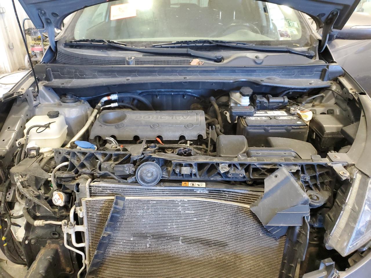 2013 KIA Sportage VIN KNDPCCA27D7537551 Copart auction photo, front end damage thumbnail 12