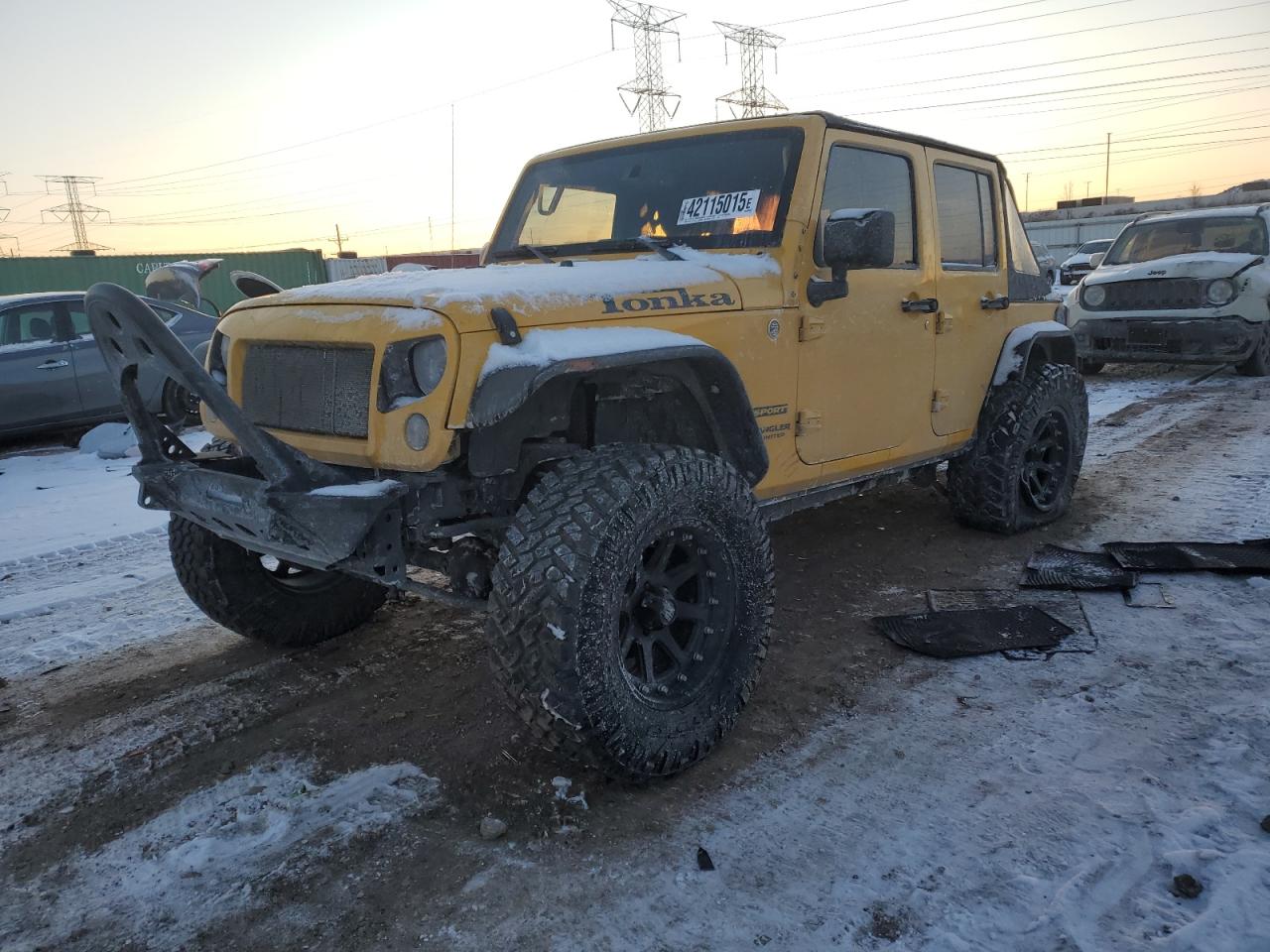 2015 Jeep Wrangler VIN 1C4BJWDG0FL587176