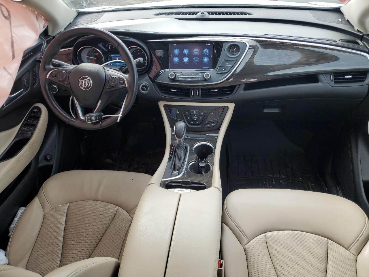 2020 Buick Envision VIN LRBFXCSA6LD156293 Copart auction photo, side damage thumbnail 8