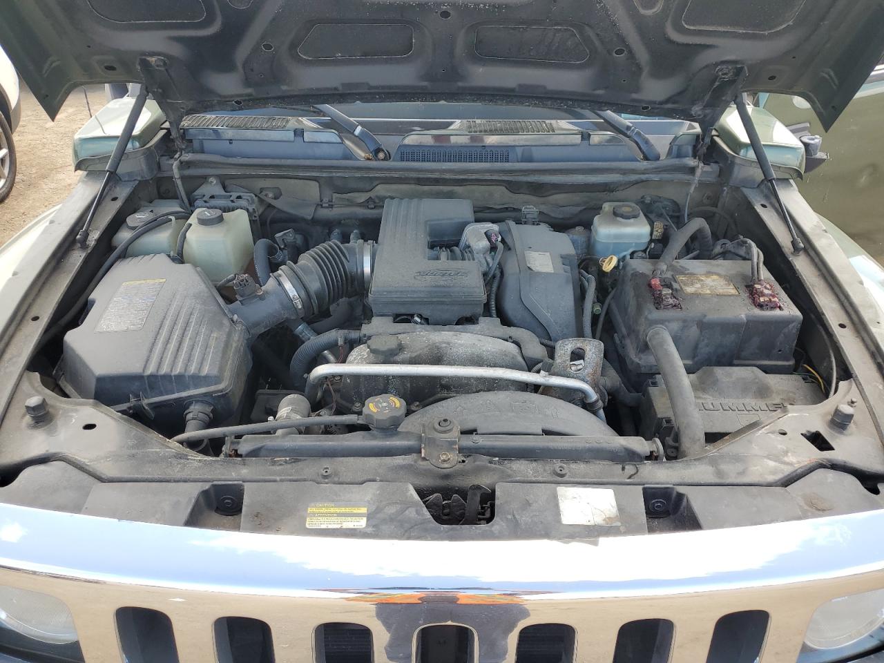 2007 Hummer H3 VIN 5GTDN13E778161689 Copart auction photo, side damage thumbnail 12