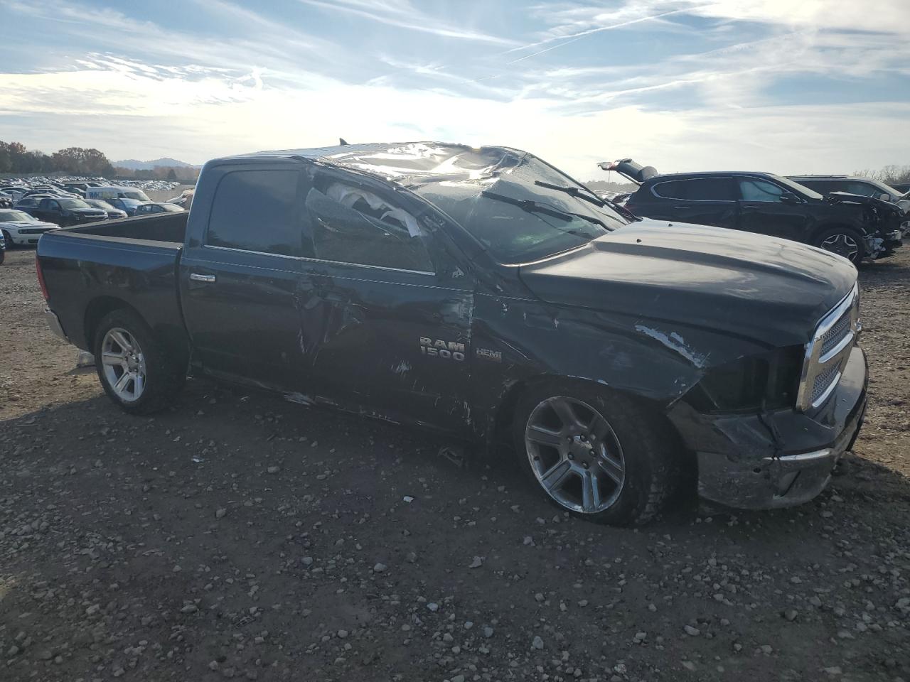 2017 RAM 1500 VIN 1C6RR7LT1HS706901 Copart auction photo, all over damage thumbnail 4