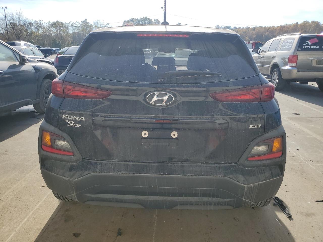2019 Hyundai Kona VIN KM8K1CAA1KU303357 Copart auction photo, front end damage thumbnail 6