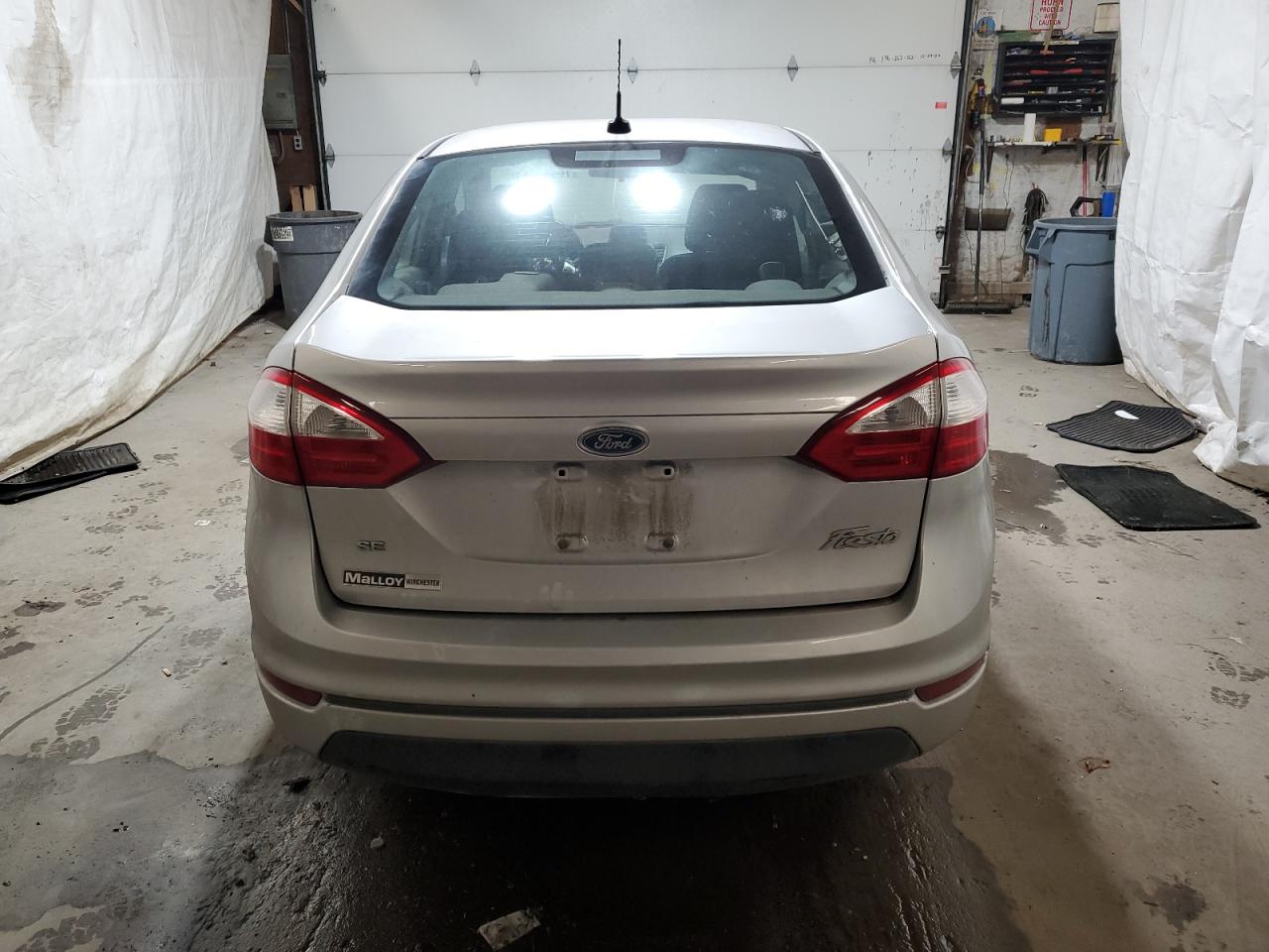 2014 Ford Fiesta VIN 3FADP4BJ5EM233618 Copart auction photo, front end / side damage thumbnail 6