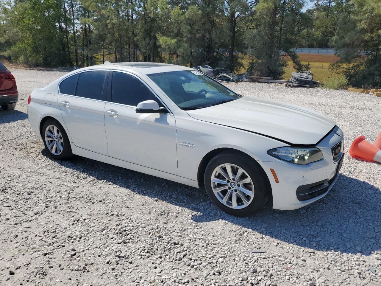 2014 BMW 5er VIN WBA5A5C54ED508587 Copart auction photo, side damage thumbnail 4