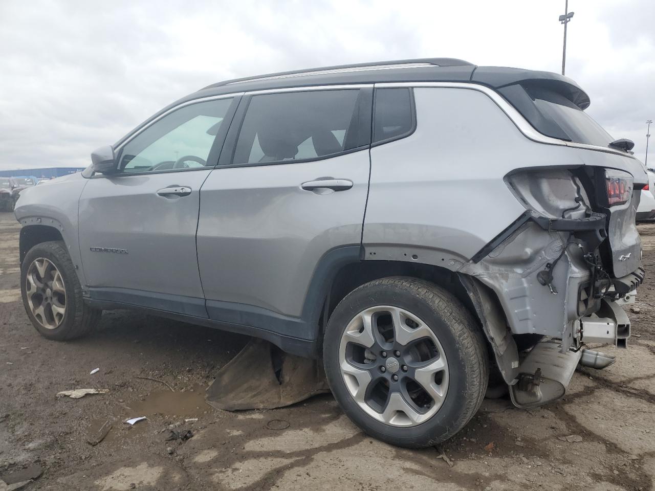 2018 Jeep Compass VIN 3C4NJDCBXJT415628 Copart auction photo, rear end / front end damage thumbnail 2