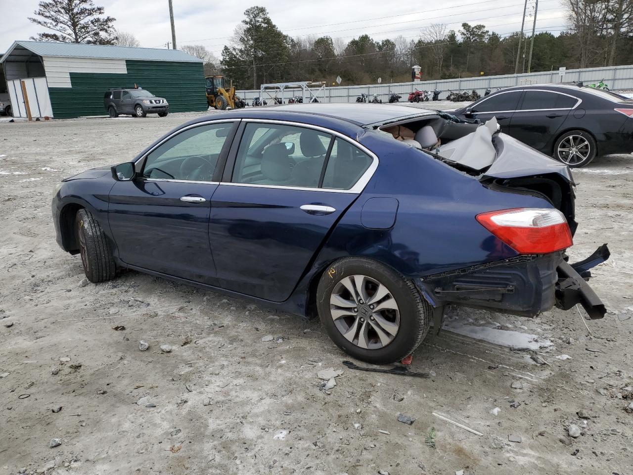 2015 Honda Accord VIN 1HGCR2F35FA129744 Copart auction photo, rear end damage thumbnail 2
