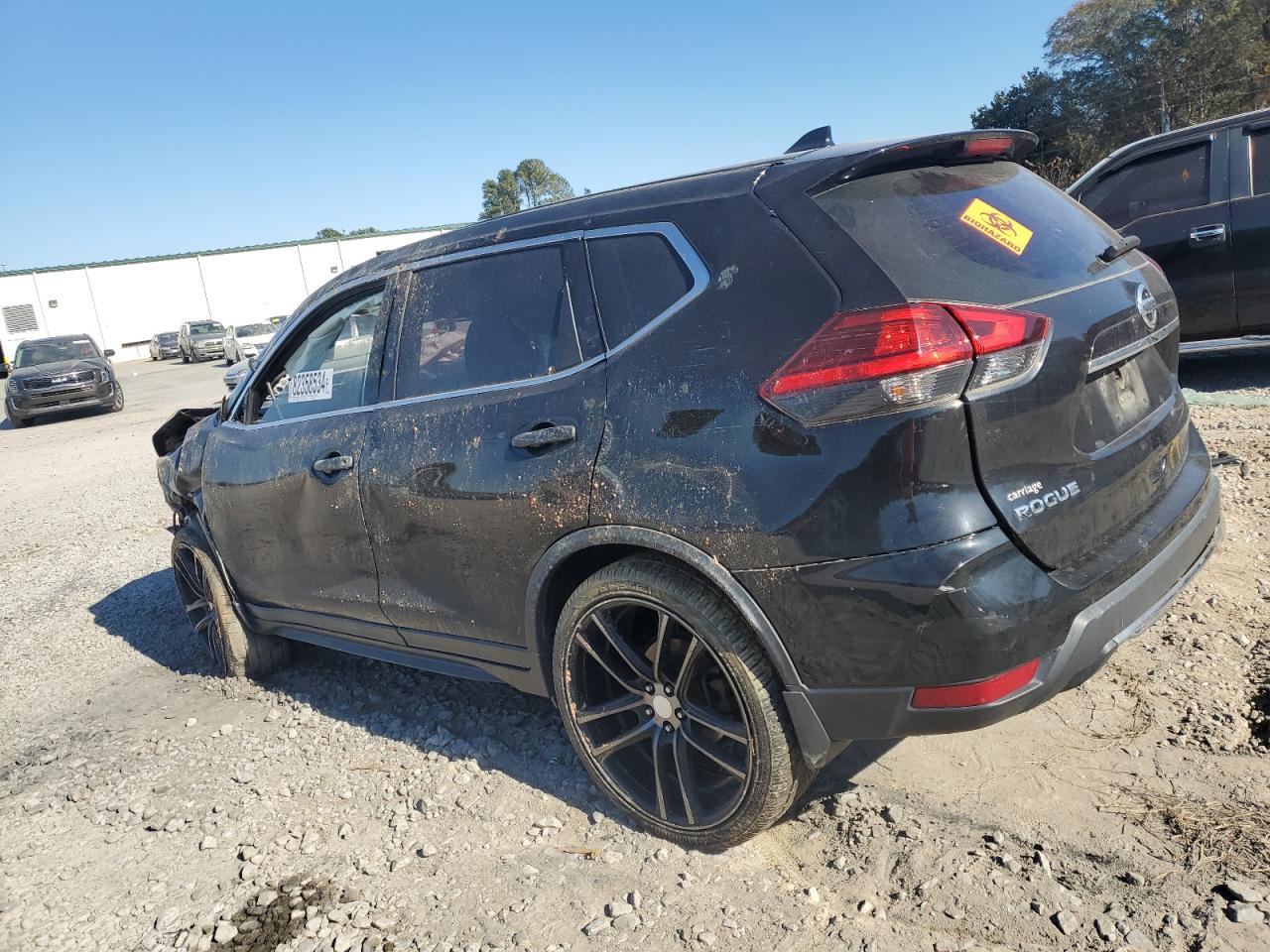 2017 Nissan Rogue VIN 5N1AT2MT7HC777034 Copart auction photo, rollover damage thumbnail 2