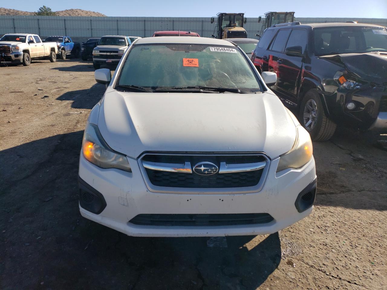2012 Subaru Impreza VIN JF1GPAB62CH209639 Copart auction photo, rear end damage thumbnail 5