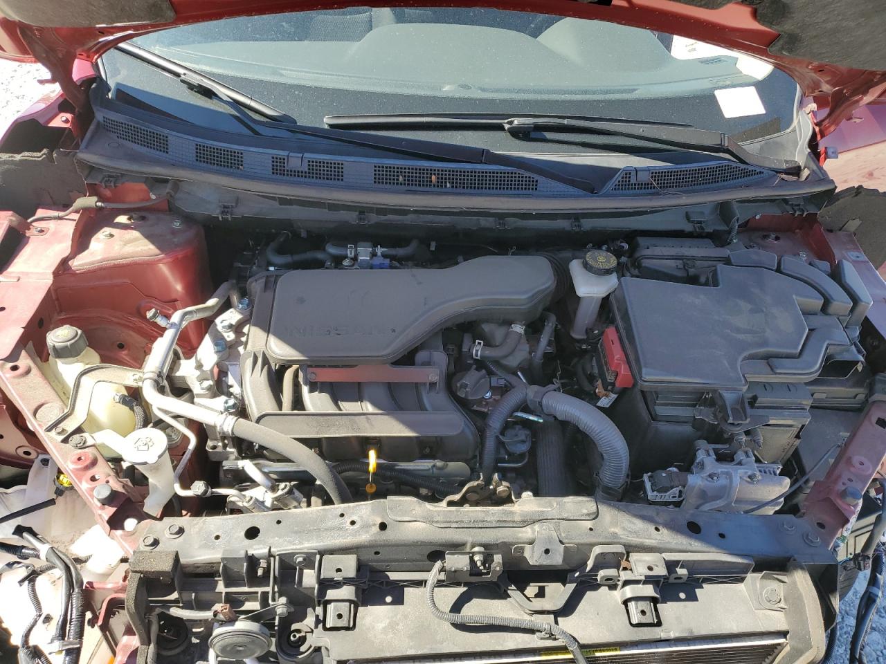 2021 Nissan Rogue VIN JN1BJ1AV8MW317715 Copart auction photo, front end damage thumbnail 12