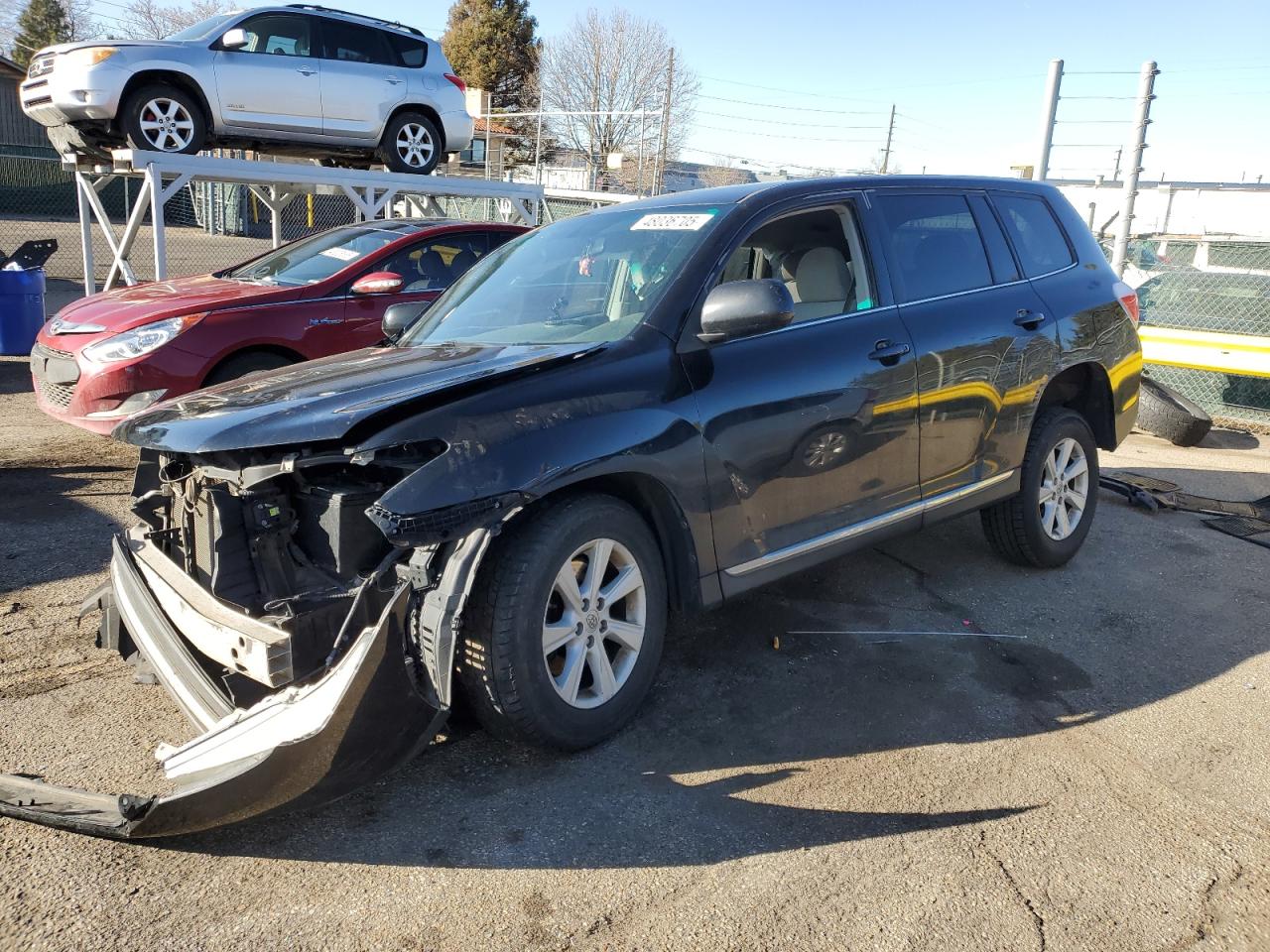 2013 Toyota Highlander VIN 5TDBK3EH7DS210066
