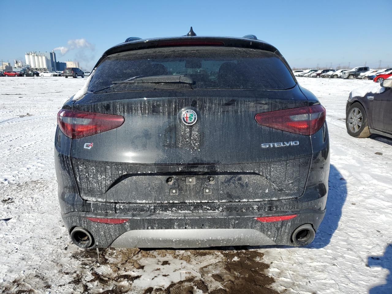 2018 Alfa Romeo Stelvio VIN ZASFAKNN4J7C05084 Copart auction photo, vandalism / all over damage thumbnail 6