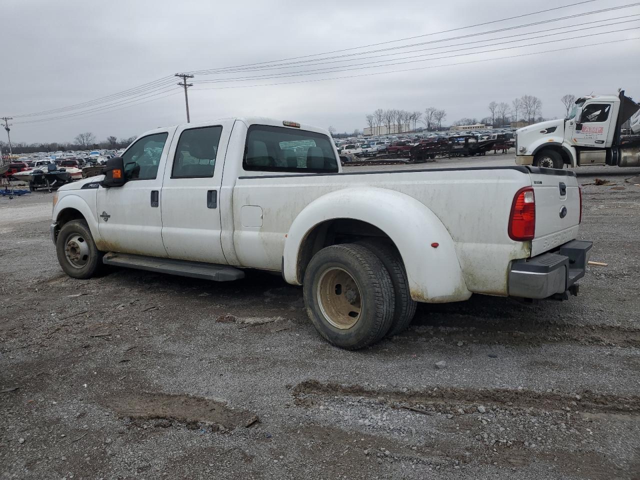 2014 Ford F350 VIN 1FT8W3CT5EEA19811 Copart auction photo, rear end / side damage thumbnail 2
