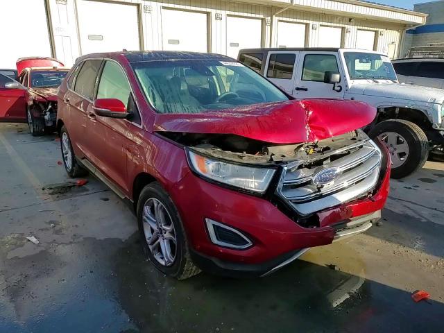 2015 Ford Edge VIN 2FMPK4K88FBB15452 Copart auction photo, front end damage thumbnail 11