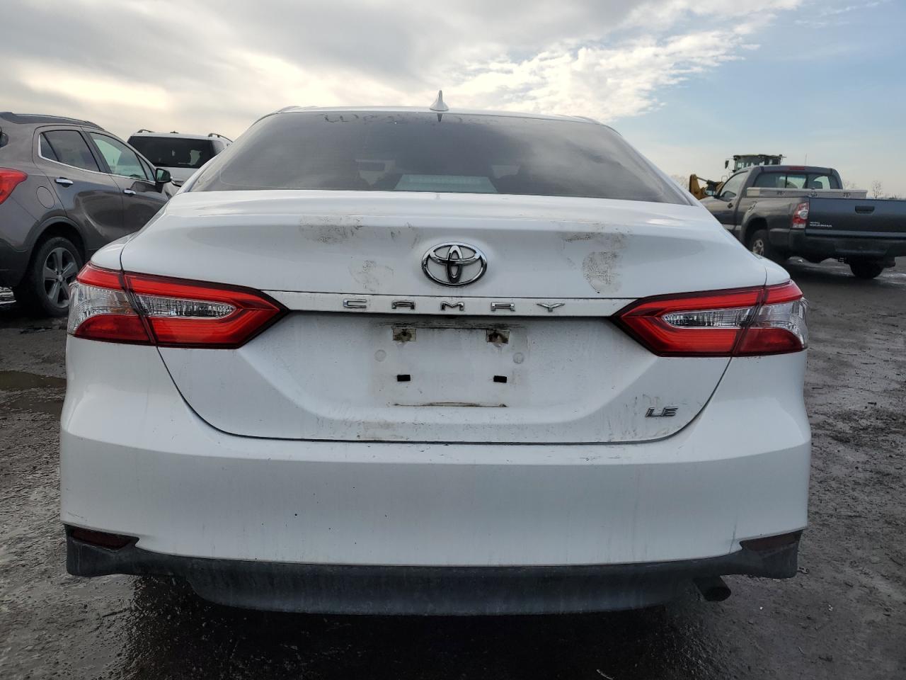 2020 Toyota Camry VIN 4T1C11AK8LU959753 Copart auction photo, front end / top/roof damage thumbnail 6