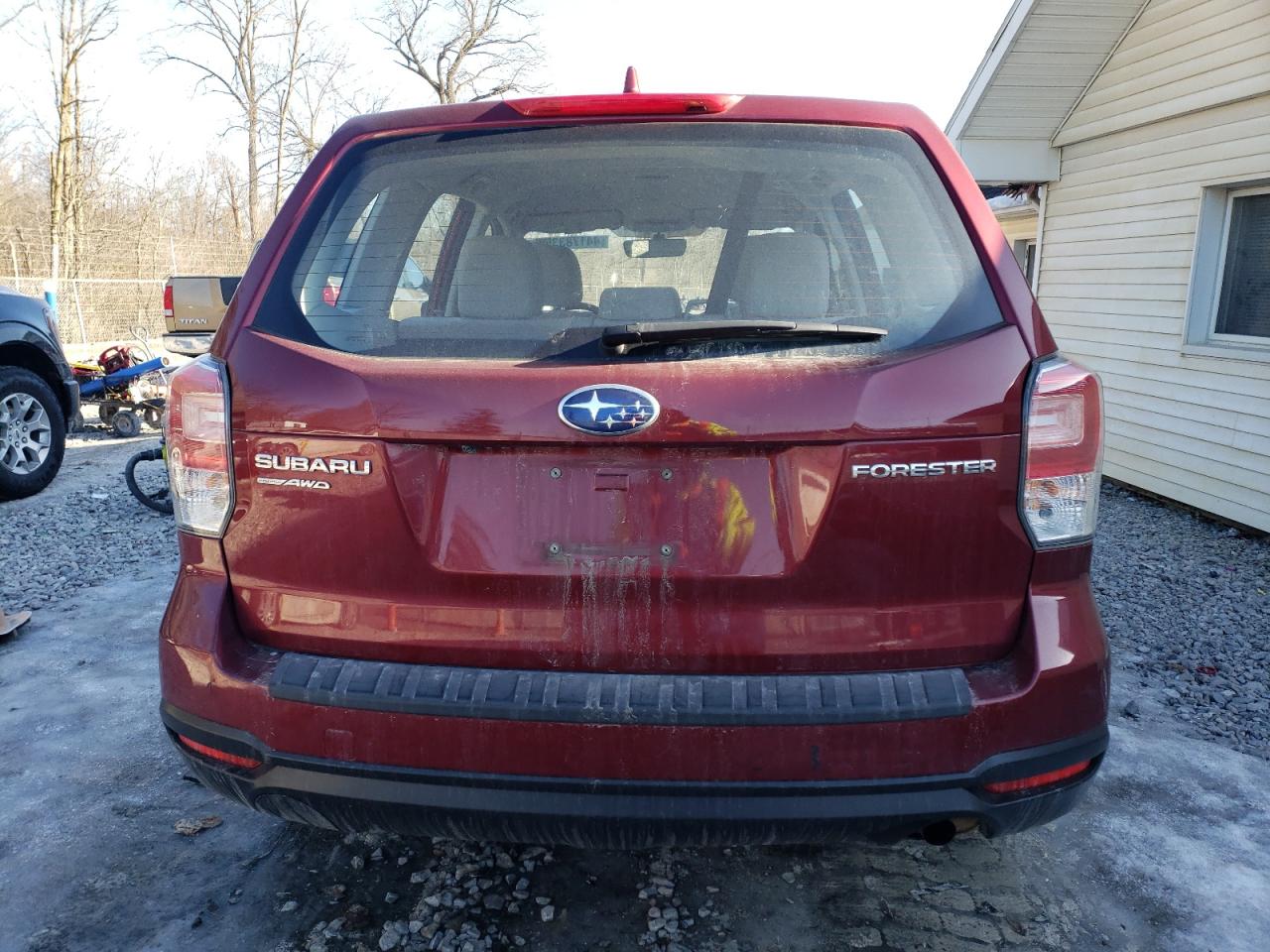 2018 Subaru Forester VIN JF2SJAAC6JH544317 Copart auction photo, front end damage thumbnail 6