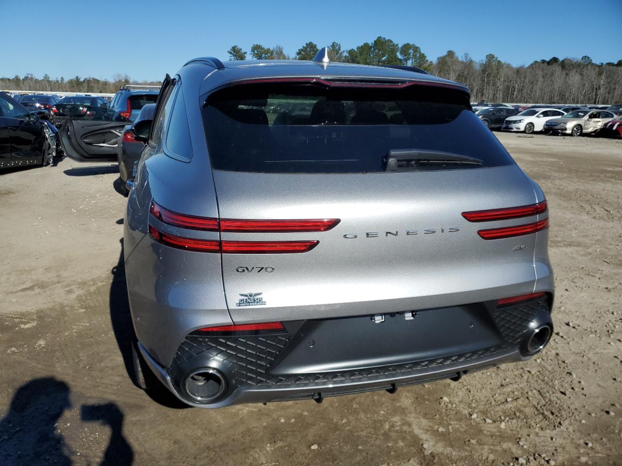 2023 Genesis Gv70 VIN KMUMADTB3PU130177 Copart auction photo, all over / mechanical damage thumbnail 6